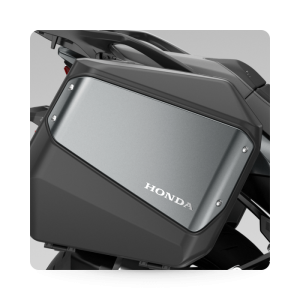 NT1100 Panel R/L Pannier Cover In Matte Iridium Grey Metallic