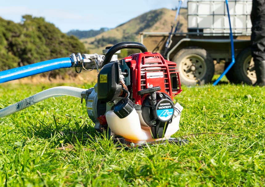 Transfer water from A to B